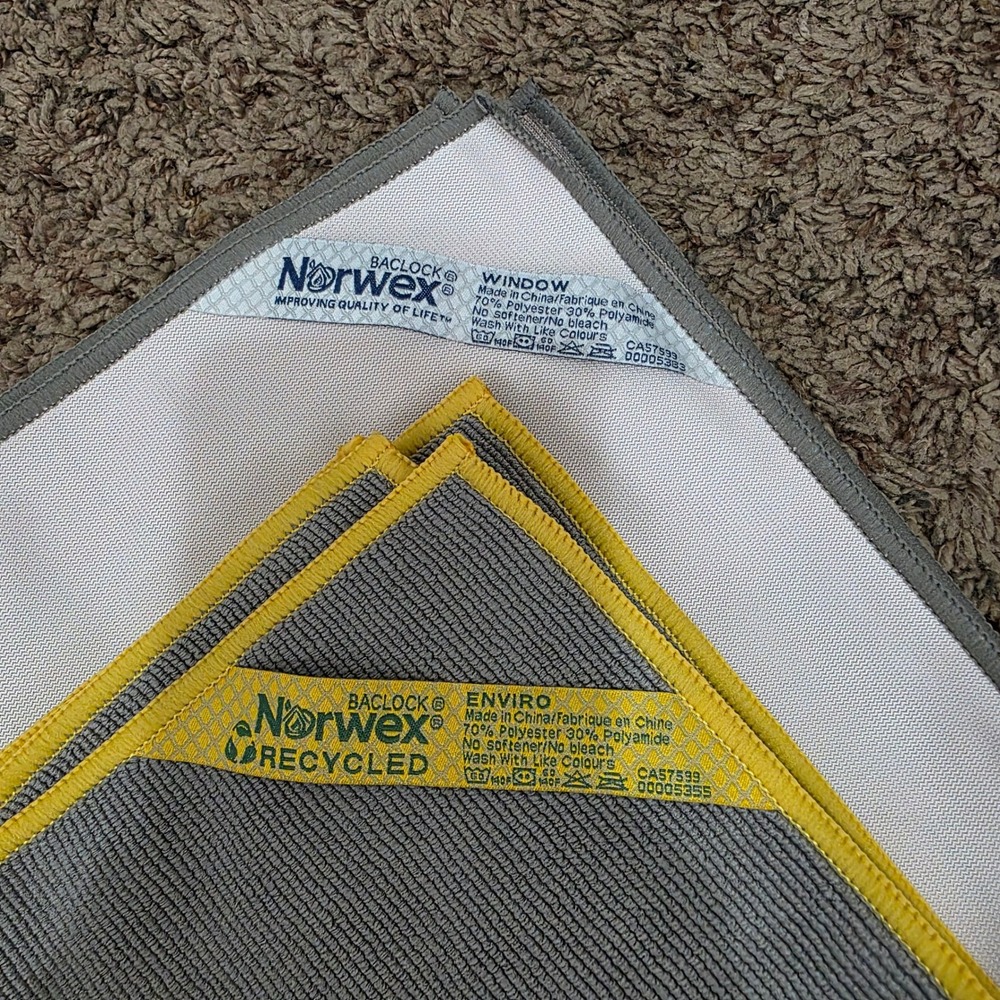 Norwex Honeycomb Limited Edition Set Kitchen Cloth Towels, Window, EnviroCloth - Picture 6 of 9